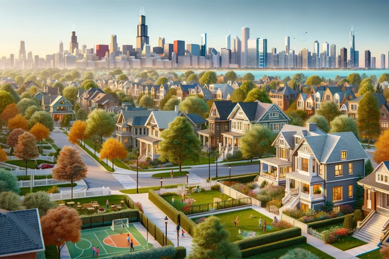 Las mejores suburbios de Chicago